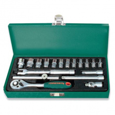 Набор головок торцевых Jonnesway S04H2118S 1/4"DR, 4-13 мм, 18 предметов