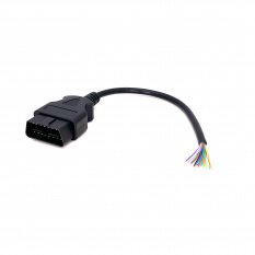 Штекер OBD2 (папа) с проводом